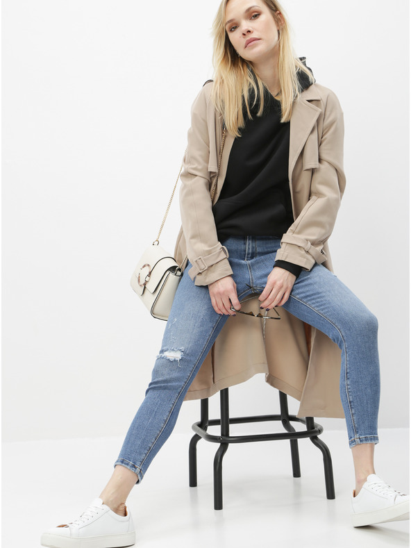 ONLY Blaue Skinny-Fit-Jeans ONLY Mila