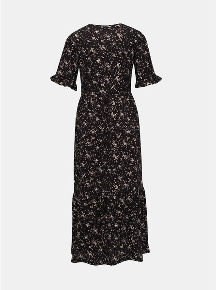 Miss Selfridge Schwarz gemustertes Maxikleid Miss Selfridge