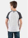 Sam 73 Weißes bedrucktes T-Shirt für Jungen SAM 73