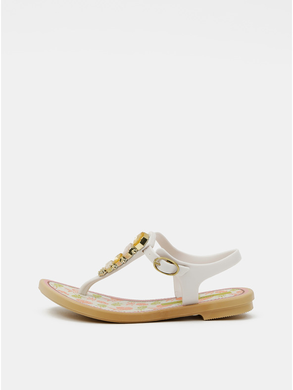 Grendha Weiße Mädchen Grendha Sandalen