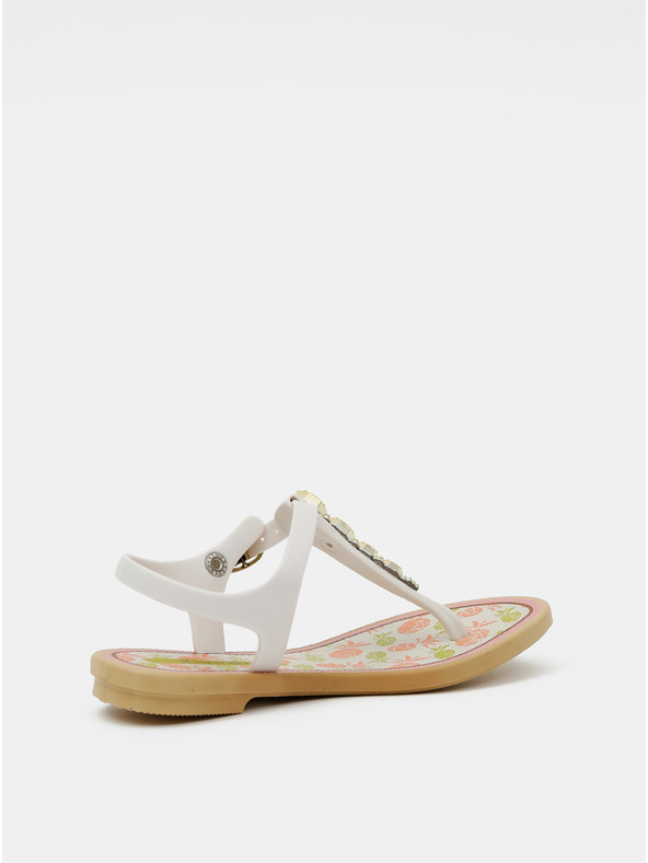 Grendha Weiße Mädchen Grendha Sandalen