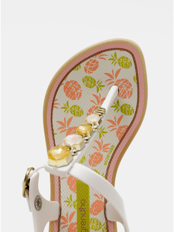 Grendha Weiße Mädchen Grendha Sandalen