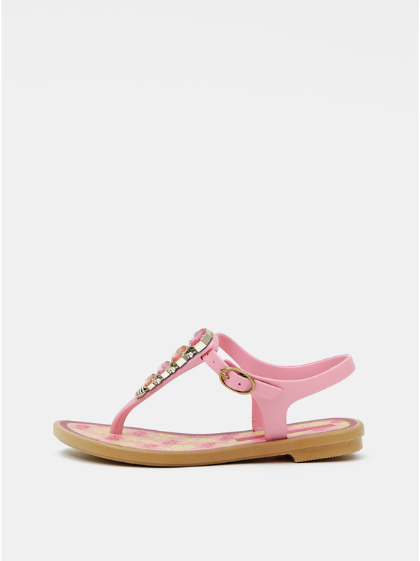 Grendha Rosa Mädchen Grendha Sandalen