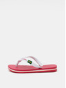 Ipanema Rosa und weiße Mädchen-Flip-Flops Ipanema
