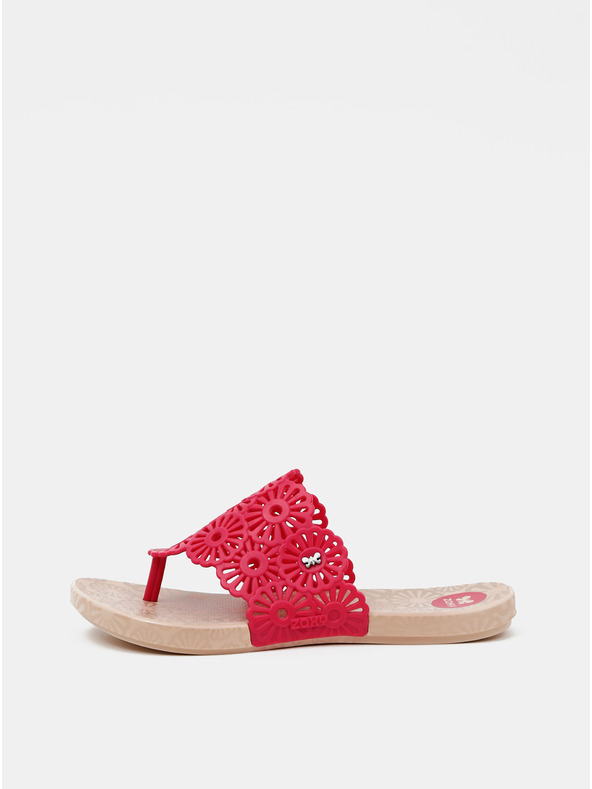Zaxy Rosa Damen-Flip-Flops Zaxy