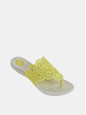Zaxy Gelbe Damen Flip Flops Zaxy
