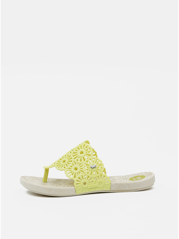 Zaxy Gelbe Damen Flip Flops Zaxy