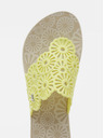 Zaxy Gelbe Damen Flip Flops Zaxy