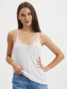 Vero Moda Weißes Oberteil mit Spitze VERO MODA Ana