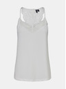 Vero Moda Weißes Oberteil mit Spitze VERO MODA Ana