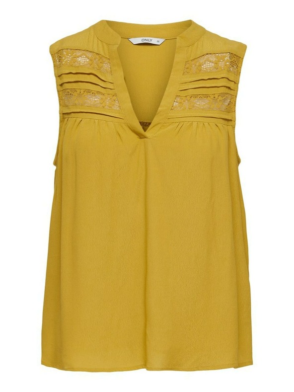 ONLY Senfgelbes Oberteil ONLY Alexa