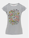 Sam 73 Graues Damen-T-Shirt SAM 73