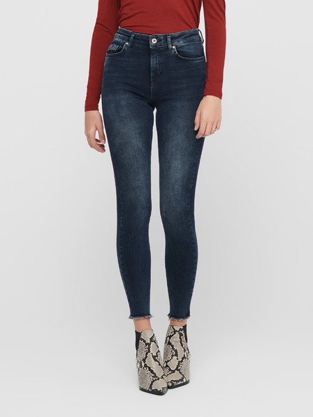 ONLY Dunkelblaue Skinny Fit Jeans ONLY-Blush