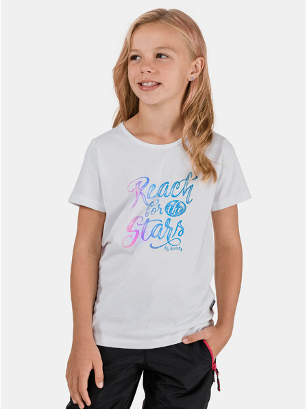 Sam 73 Weißes Mädchen-T-Shirt SAM 73 Bidano