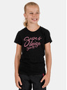 Sam 73 Schwarzes Mädchen-T-Shirt SAM 73 Caitlyn
