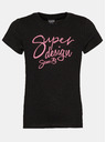 Sam 73 Schwarzes Mädchen-T-Shirt SAM 73 Caitlyn