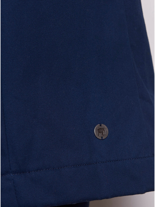 Tranquillo Dunkelblauer isolierter Damen-Trenchcoat Tranquillo