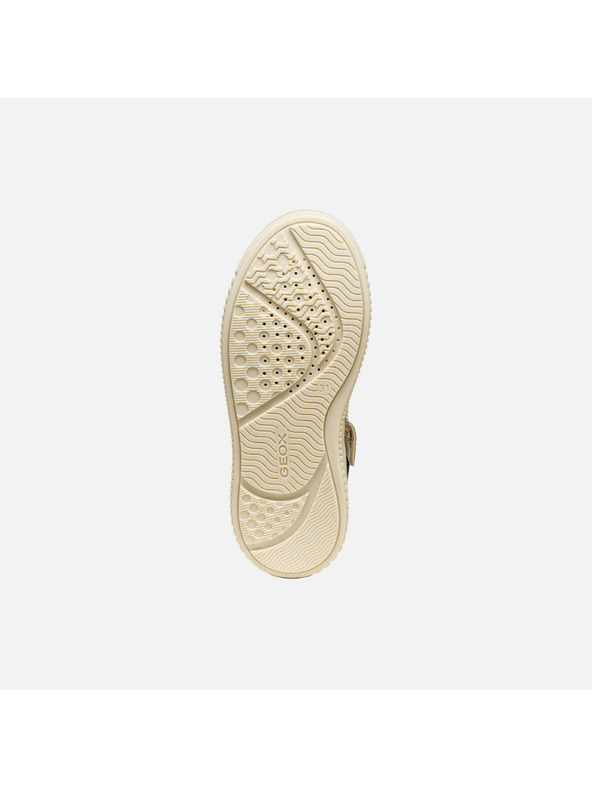 Geox Cremefarbene Geox Laquinny Mädchen Sneaker