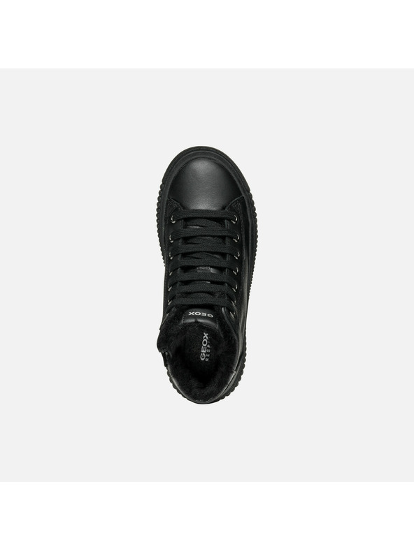 Geox Schwarze Mädchen-Sneaker Geox Laquinny