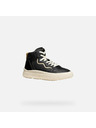 Geox Schwarze Mädchen-Sneaker Geox Laquinny