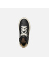 Geox Schwarze Mädchen-Sneaker Geox Laquinny