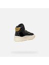 Geox Schwarze Mädchen-Sneaker Geox Laquinny