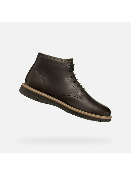 Geox Dunkelbraune Herren Stiefelette Geox Pove