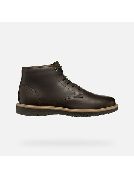 Geox Dunkelbraune Herren Stiefelette Geox Pove