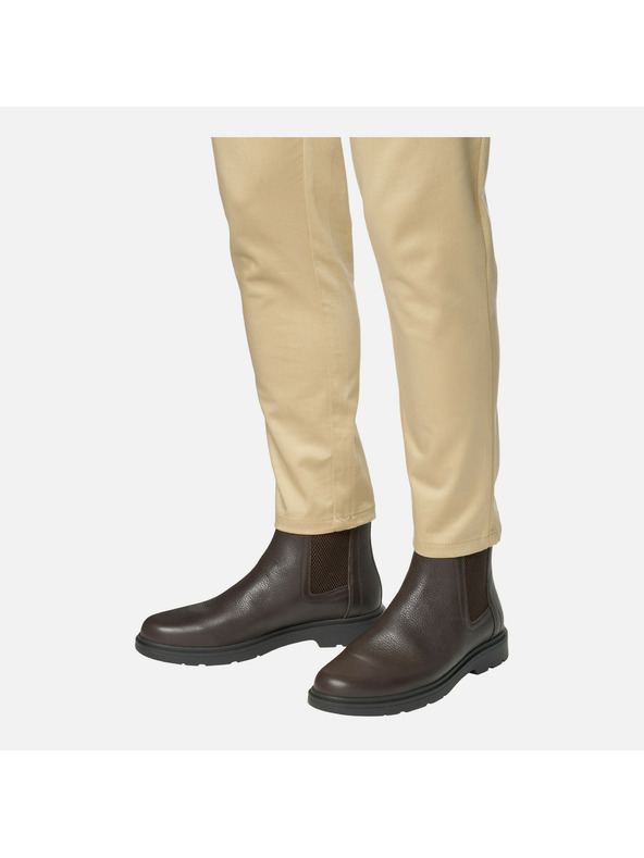 Geox Dunkelbraune Herren Stiefelette Geox Spherica EC1