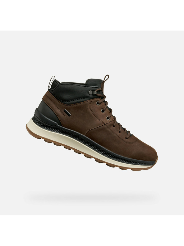 Geox Dunkelbraune Herren Stiefelette Geox Spherica Actif X2