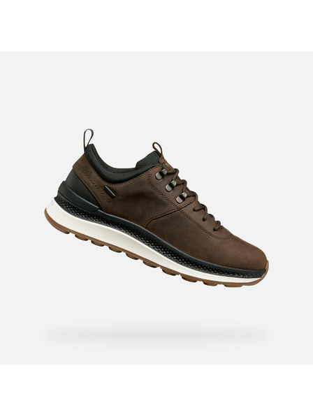 Geox Dunkelbraune Herren Sneaker Geox Spherica Actif X2