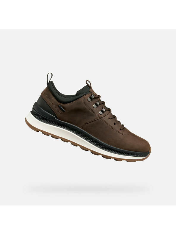 Geox Dunkelbraune Herren Sneaker Geox Spherica Actif X2