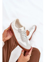 BIG STAR SHOES Damen Stoff Sneaker Big Star – weiß-grau