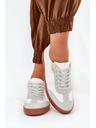 BIG STAR SHOES Damen Stoff Sneaker Big Star – weiß-grau