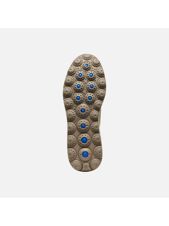 Geox Cremefarbene Damen-Turnschuhe Geox Spherica EC13