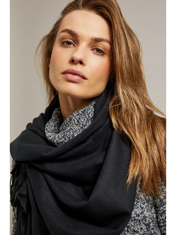 Moodo Schwarzer Damenschal