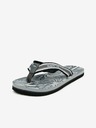 Sam 73 Schwarze gemusterte Damen-Flip-Flops SAM 73 Onkabra