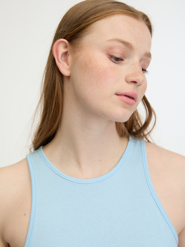 ONLY Hellblaues Basic-Maxikleid für Damen ONLY May