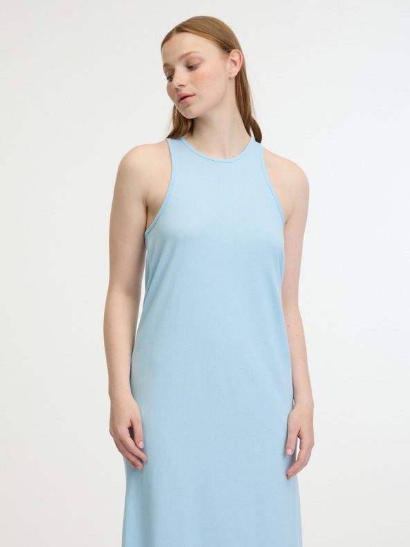 ONLY Hellblaues Basic-Maxikleid für Damen ONLY May