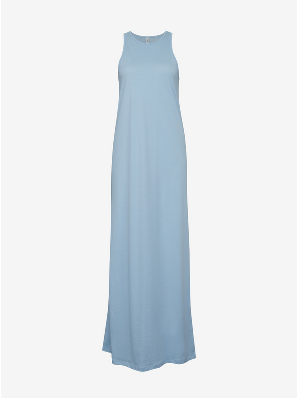 ONLY Hellblaues Basic-Maxikleid für Damen ONLY May