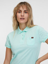 Sam 73 Türkisfarbenes Damen-T-Shirt SAM 73 Nadia