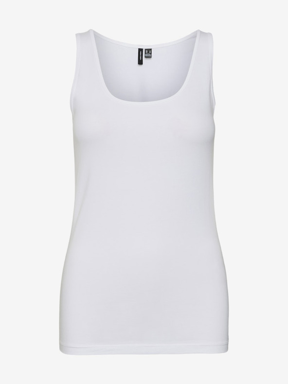 Vero Moda Weißes Vero Moda Lulu Damen-Tank-Top