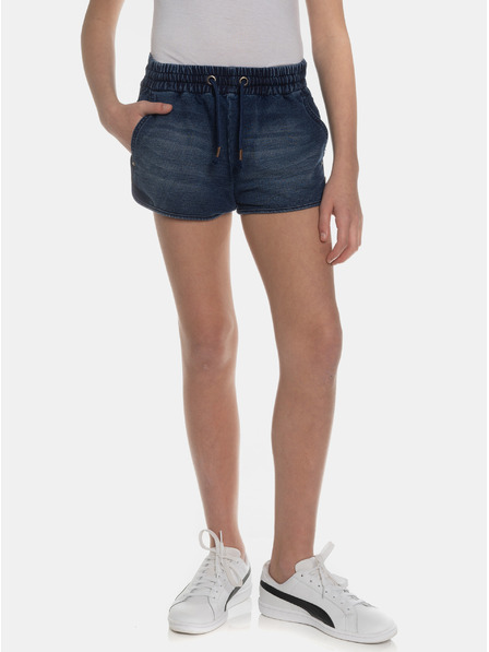 Sam 73 Dunkelblau Mädchen Jeans-Shorts SAM 73