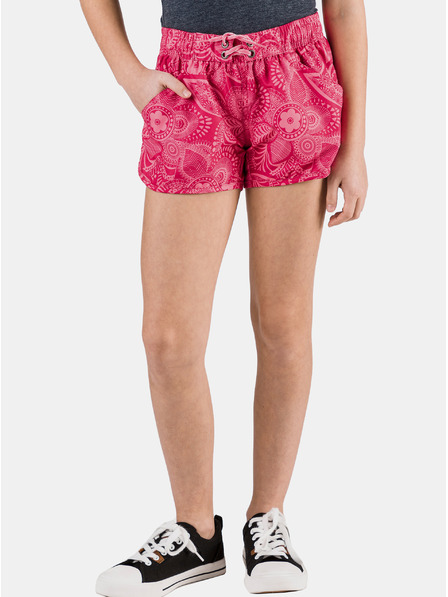 Sam 73 Rosa gemusterte Mädchen-Shorts SAM 73