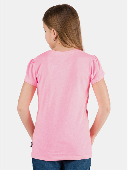 Sam 73 Rosa Mädchen-T-Shirt mit Aufdruck SAM 73 Aldiaro