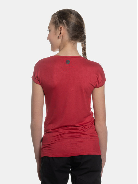 Sam 73 Rotes bedrucktes Mädchen-T-Shirt SAM 73