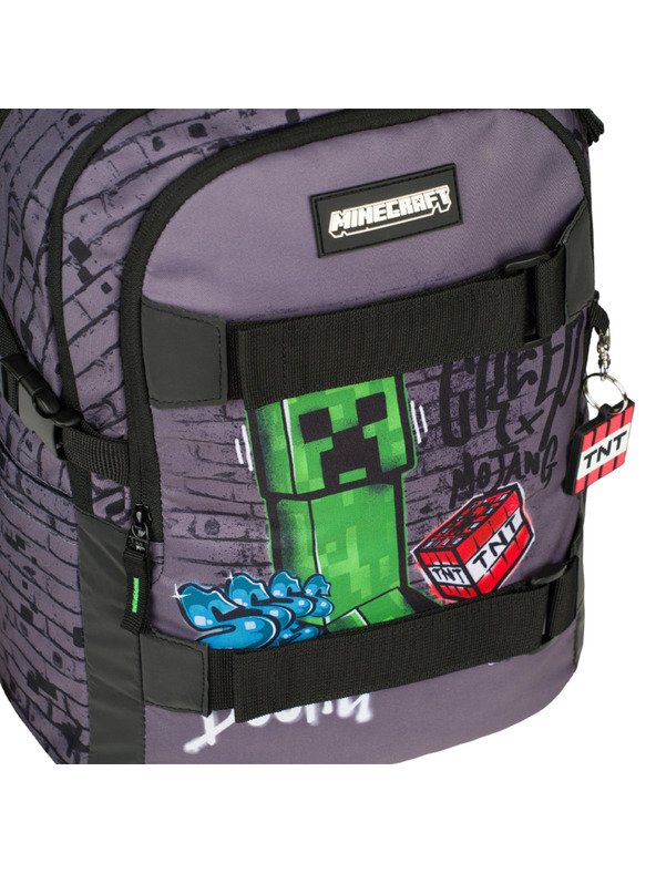 BAAGL  BAAGL Schulrucksack Skate Minecraft TNT