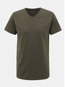 Sam 73 Khaki Basic-T-Shirt für Herren SAM 73