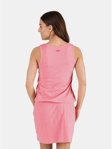 Sam 73 Rosa Damenkleid mit Muster SAM 73