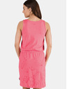 Sam 73 Rosa Kleid mit Aufdruck SAM 73